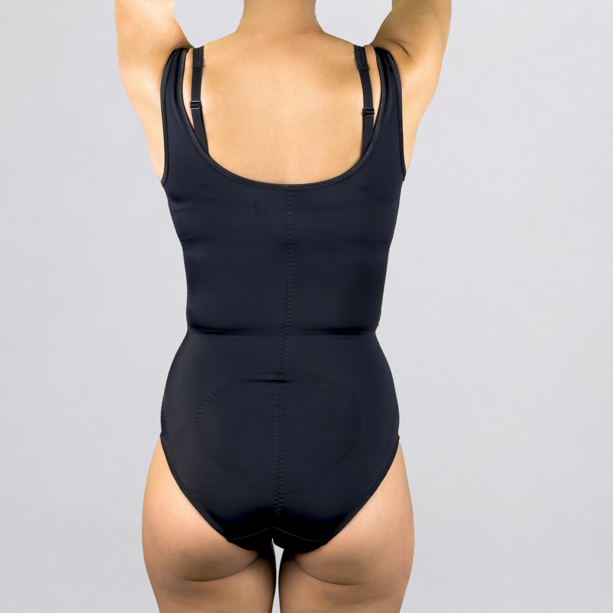 Body con spallina push up B15 nero