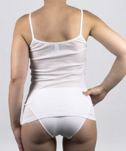 Canottiera a spalla stretta Art. RB1100 bianco