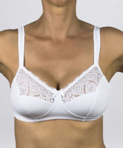 Reggiseno classico senza ferretto coppa B 973 bianco