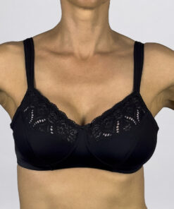 Reggiseno classico senza ferretto coppa B 973 nero