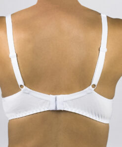 Reggiseno senza ferretto coppa B in pizzo Textronic Art. 531 bianco