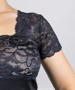 Maglietta corta con pizzo in lana e microfibra Art. RB2310 - immagine 6
