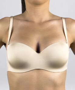Reggiseno a fascia graduata 1580NEW cipria