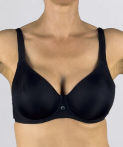Reggiseno con ferretto in microfibra 822C nero