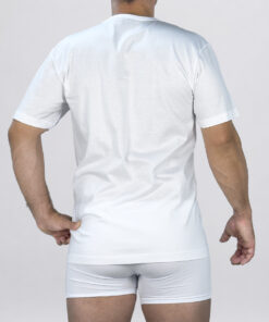 Maglietta a manica corta con collo a V Art. T110