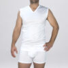 Maglietta RB Shops smanicata e liscia con collo a V RB5750