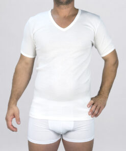 Maglietta a manica corta con collo a V Art. 065458