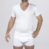Maglietta a manica corta con collo a V Art. 601698