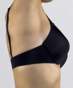 Reggiseno preformato con ferretto e coppe graduate Art. 1368NEW nero