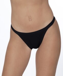 Slip Donna Tanga in Modal Senza Elastico art. 3009 nero
