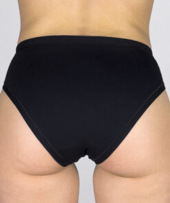 Slip mini in Modal 3011 nero