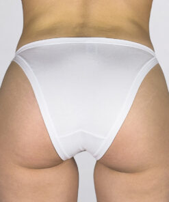 Slip tanga in Modal senza elastico 3009 bianco