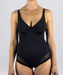 Body con spallina 1868 nero