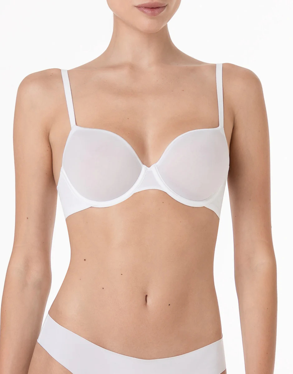 Reggiseno con Ferretto Coppa Spacer Invisible art. L0EVS bianco