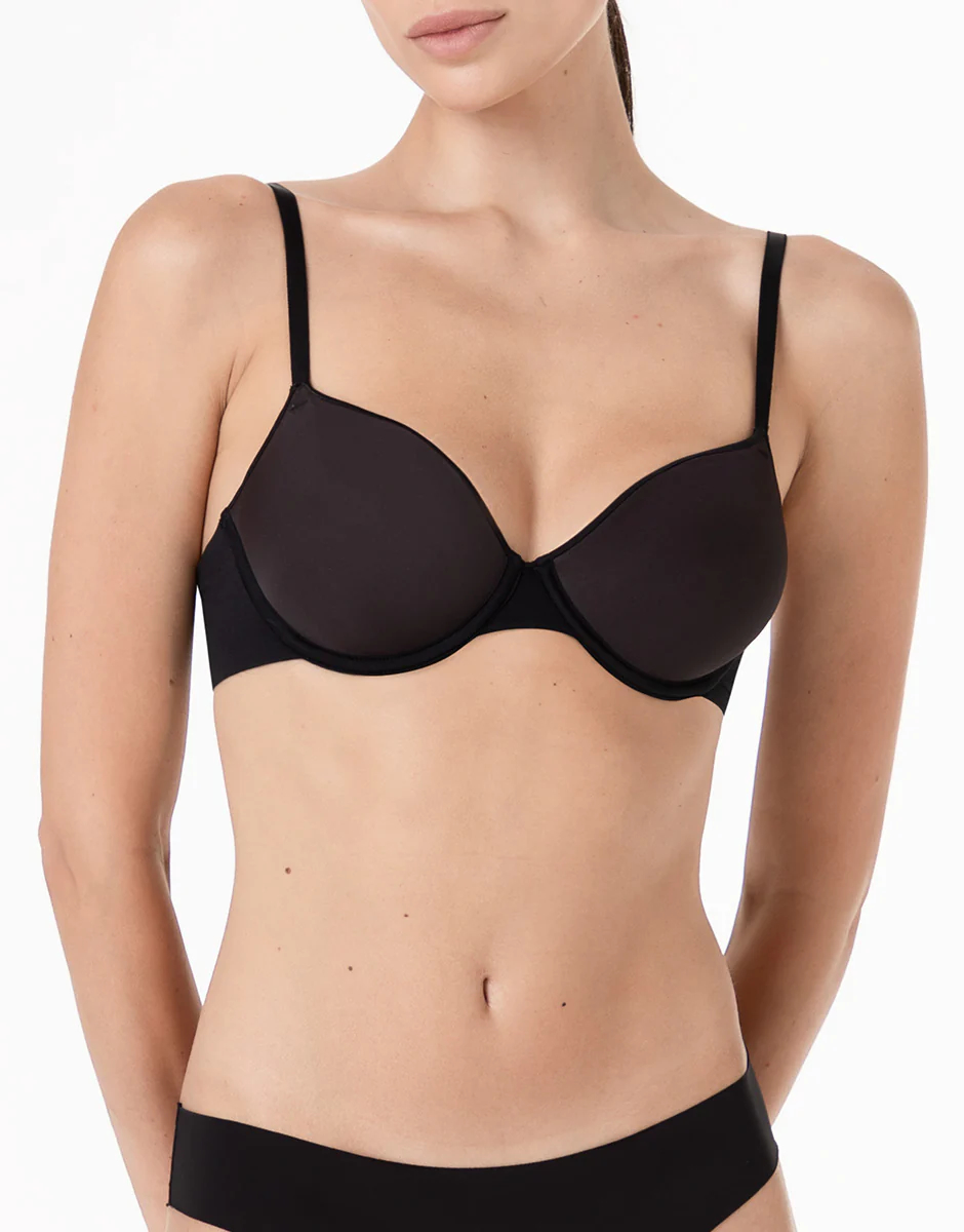 Reggiseno con Ferretto Coppa Spacer Invisible art. L0EVS nero