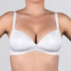 Reggiseno con coppe imbottite, senza ferretto Art. 1568NEW bianco