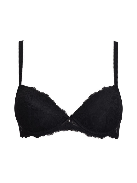 Reggiseno con coppe memory e ferretto Art. 2688 nero