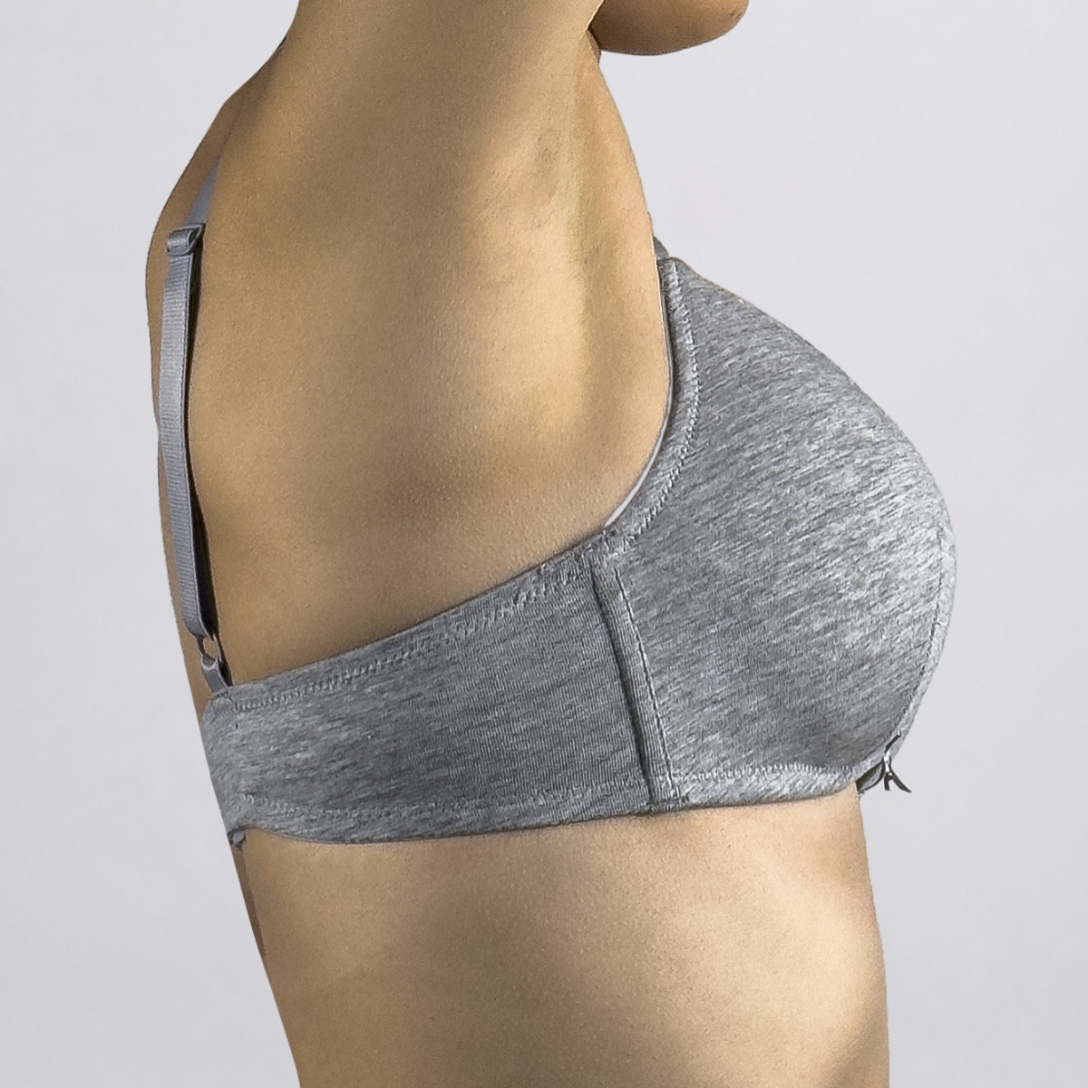 Reggiseno senza ferretto SièLei 1458 grigio melange