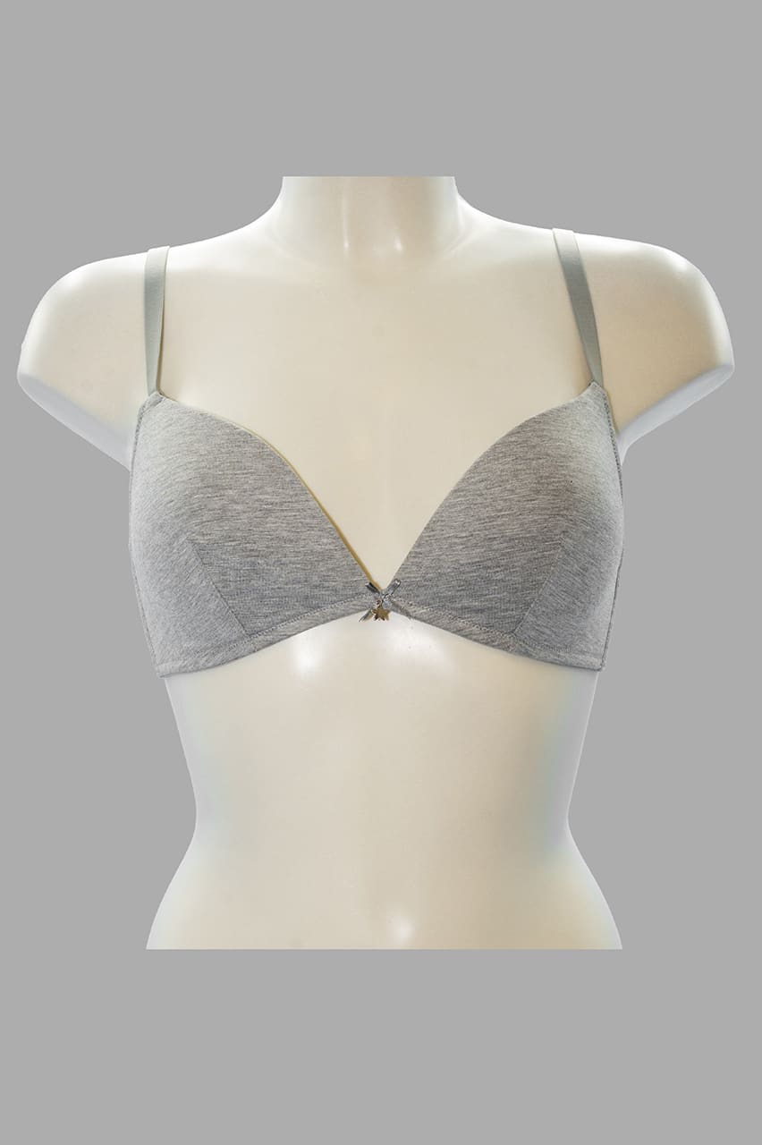 Reggiseno senza ferretto SièLei Art. 1458 grigio melange