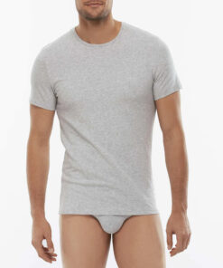 T-Shirt girocollo art. lo5x grigio melange