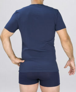 T-Shirt girocollo in cotone elasticizzato Art. L05XU - immagine 4