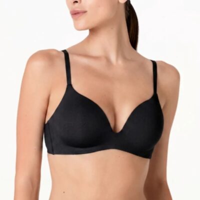 reggiseno imbottito senza ferretto art. L0EVT nero