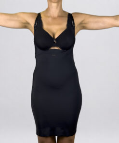 Body con spallina a spalla stretta 11 nero