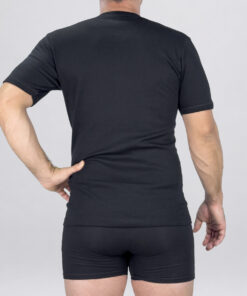Alternative view of Maglia con collo a V in cotone felpato Art. TV110N