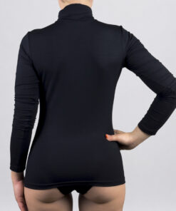 Maglietta a manica lunga con dolcevita Art. 8839 nero
