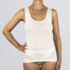 Canottiera a spalla larga Art. 074022 bianco