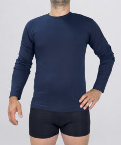 Maglia a manica lunga Art. TL24M blu