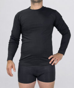 Maglia a manica lunga Art. TL24M nero